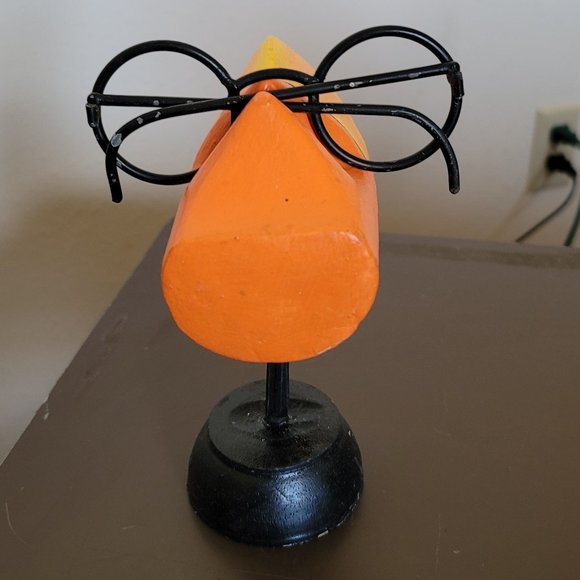 Wooden Duck Bill Eye Glass Holder Display Unique Different Cute Decorative - Picture 5 of 7